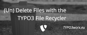 Read more about the article TYPO3 File Recycler: (Un-)Delete your files
