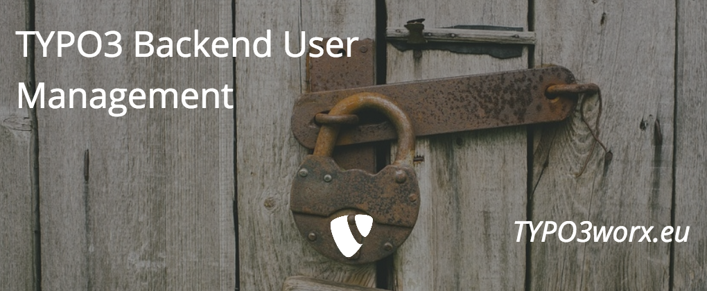 TYPO3 Backend-User-Management