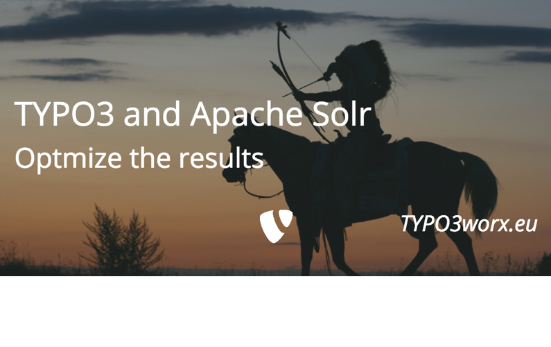 Apache SolR — Optimize the search results
