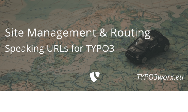 TYPO3 Site Management and Routing