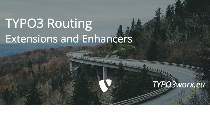 TYPO3 Routing: Extensions and Enhancers