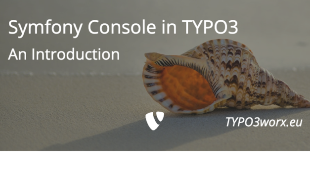 Symfony Console in TYPO3 – An Introduction